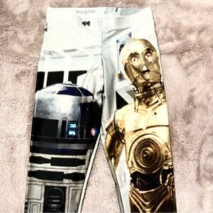 Black Milk Star Wars Artoo and Threepio Leggings - M